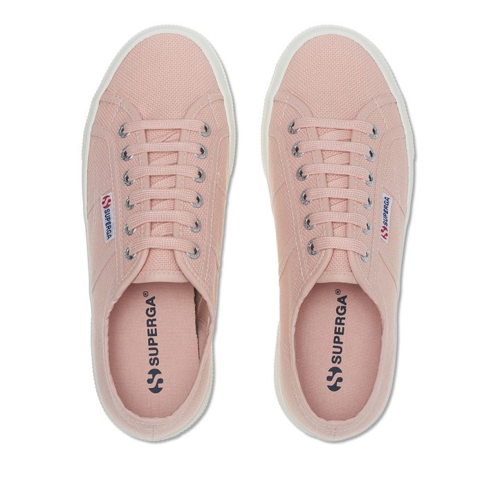 Superga 2740 Platform Roza Rumenilo-f Avorio