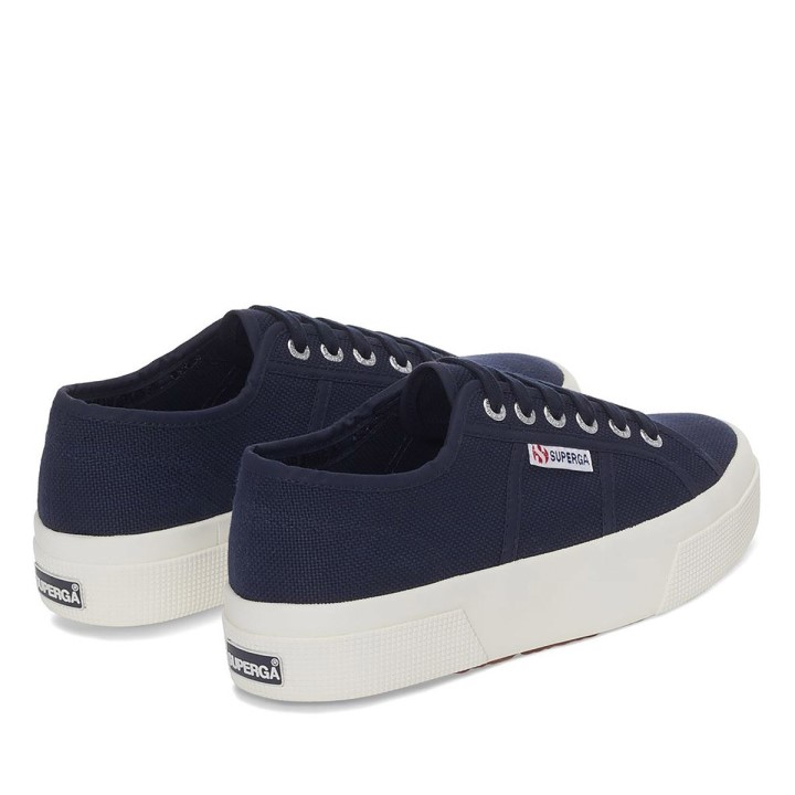 Superga 2740 Platforma Navy-f Avorio