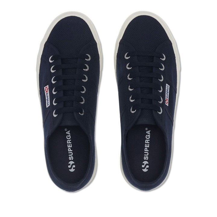 Superga 2740 Platforma Navy-f Avorio
