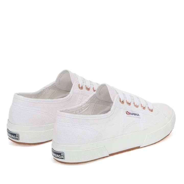 Superga 2750 Cotu Classic Bijelo-ružičasto Zlato