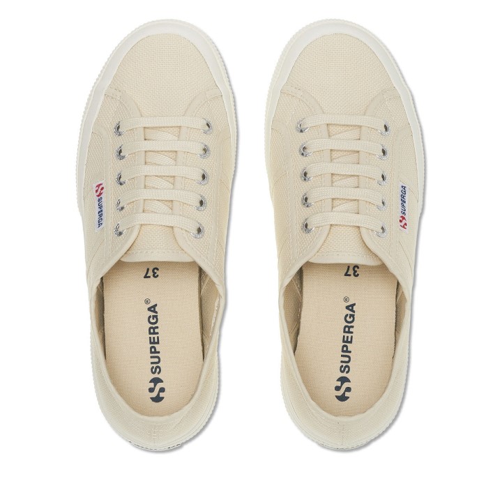Superga 2750 Cotu Classic Beige Lt Shell-f Avorio