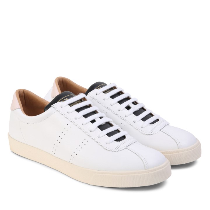 Superga 2843 Superga Sport Club S Bijela Ružičasta Crna