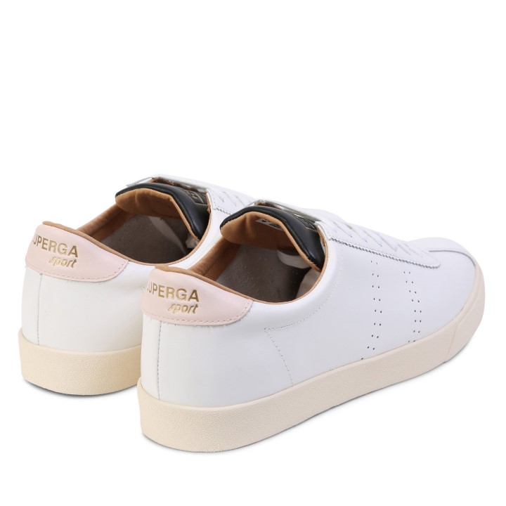 Superga 2843 Superga Sport Club S Bijela Ružičasta Crna