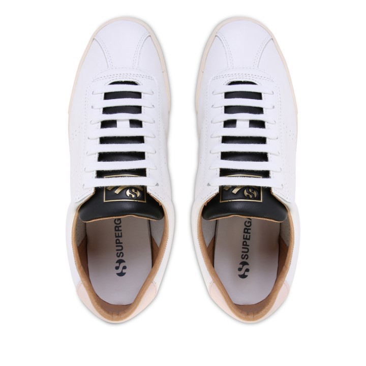 Superga 2843 Superga Sport Club S Bijela Ružičasta Crna