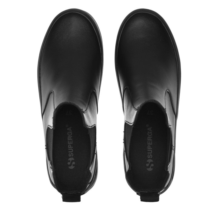 Superga 2678 Alpina Umjetna Koža Total Crna