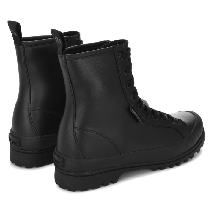 Superga 2643 Alpina Umjetna Koža Total Crna