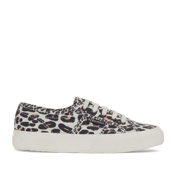 Superga 2750 Svijetli Leopard Print Lt Bež Leopard-f Avorio