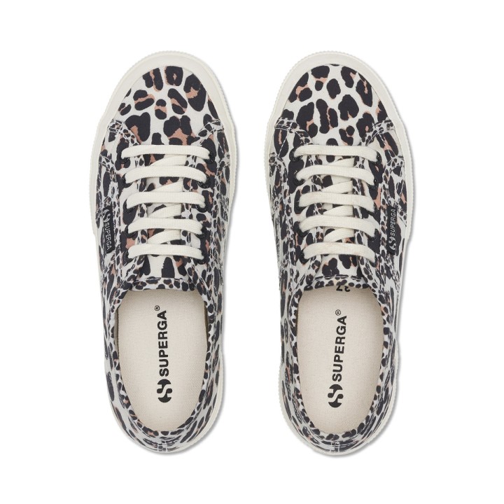 Superga 2750 Svijetli Leopard Print Lt Bež Leopard-f Avorio
