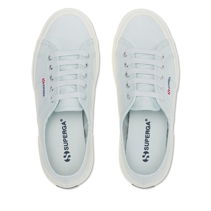 Superga 2750 Cotu Classic Azure Ice-f Avorio