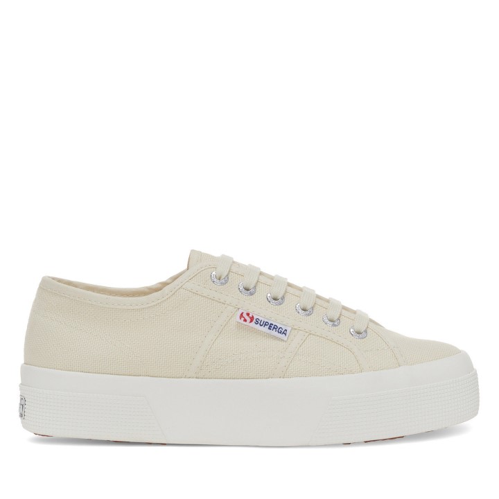 Superga 2740 Platforma Bež Lt Ljuska Od Jaja-f Avorio