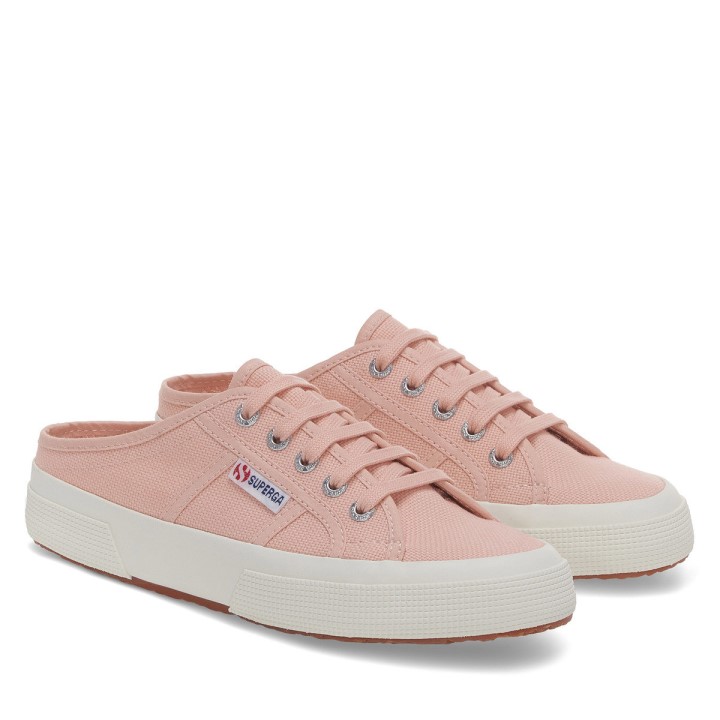 Superga 2402 Mule Pink Rumenilo-f Avorio