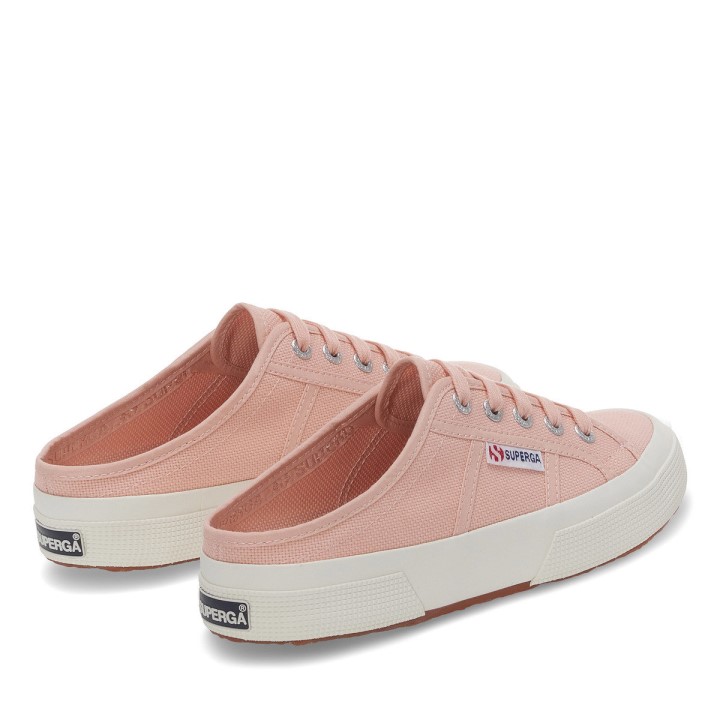 Superga 2402 Mule Pink Rumenilo-f Avorio