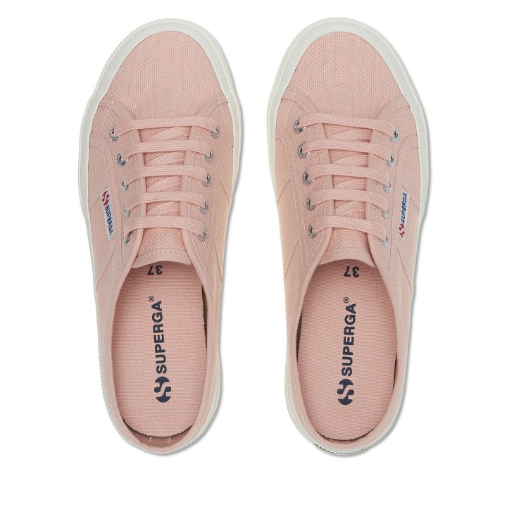 Superga 2402 Mule Pink Rumenilo-f Avorio