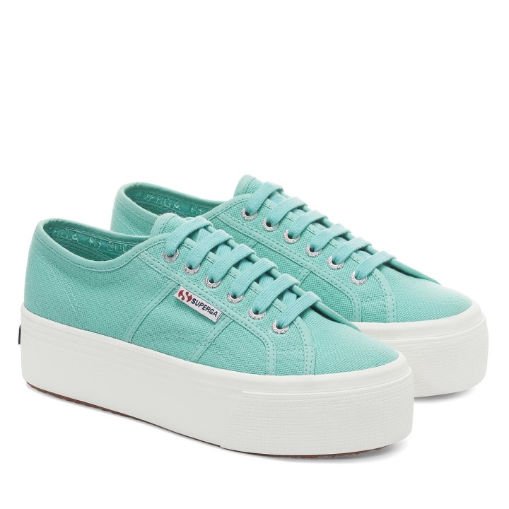 Superga 2790 Linea Gore Dolje Zelena Voda-f Avorio