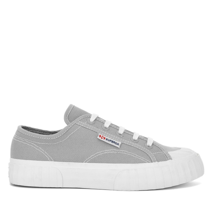 Superga 2630 Cotu Siva Colomba-bijela Avorio
