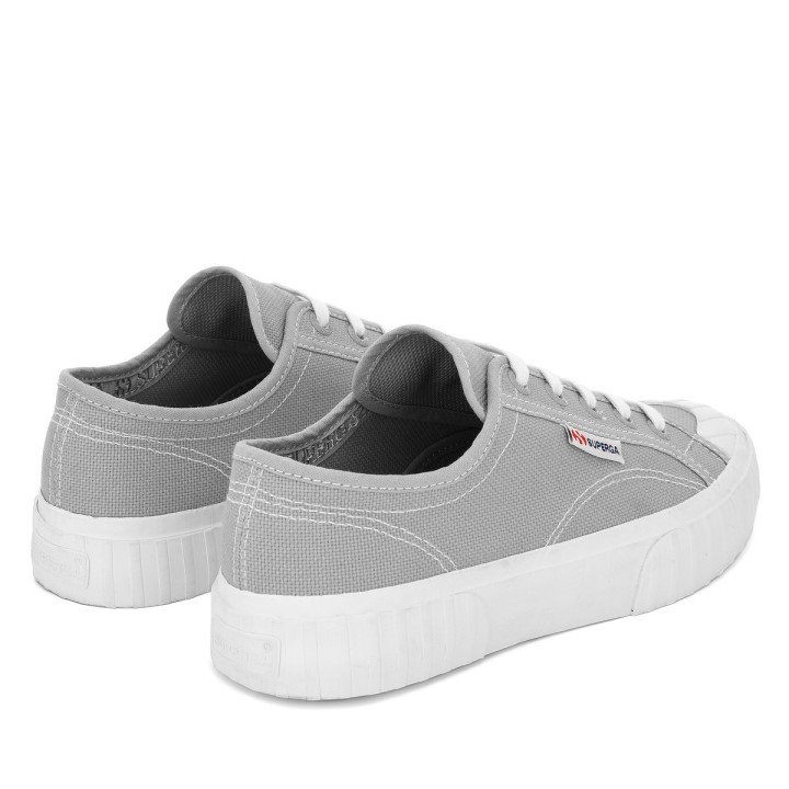 Superga 2630 Cotu Siva Colomba-bijela Avorio