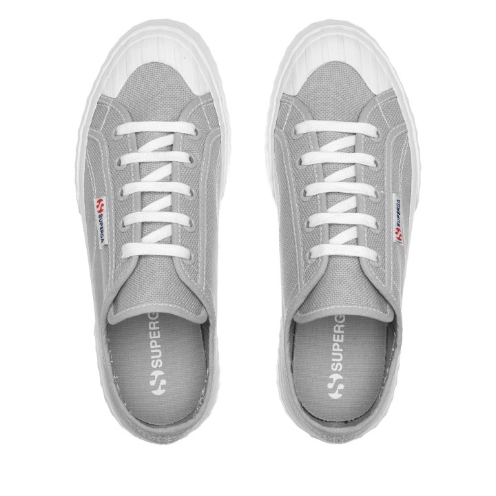 Superga 2630 Cotu Siva Colomba-bijela Avorio
