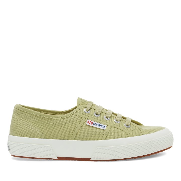 Superga 2750 Cotu Classic Zelena Maslinasto-f Avorio