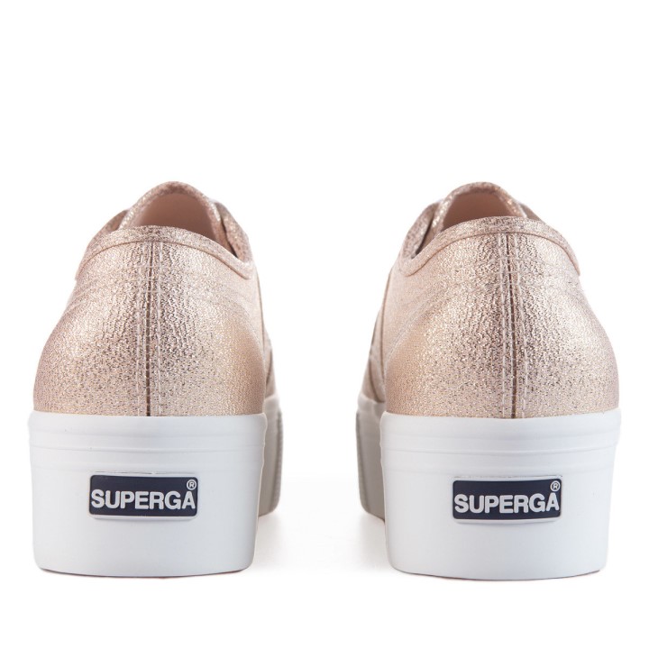 Superga 2790 Lamew Rose Platinasto-narančasta Ružina Vodica