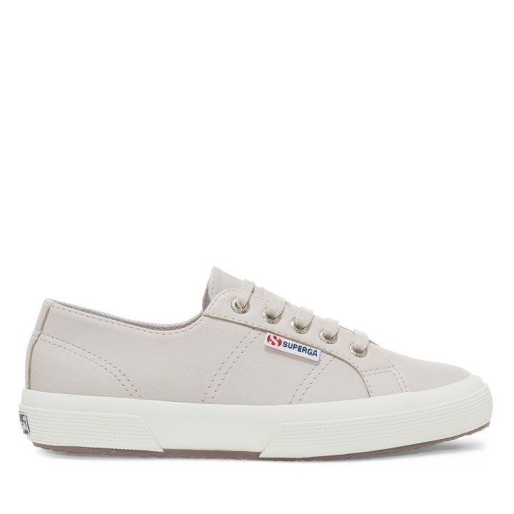 Superga 2750 Nappa Lea Pink Badem-f Avorio