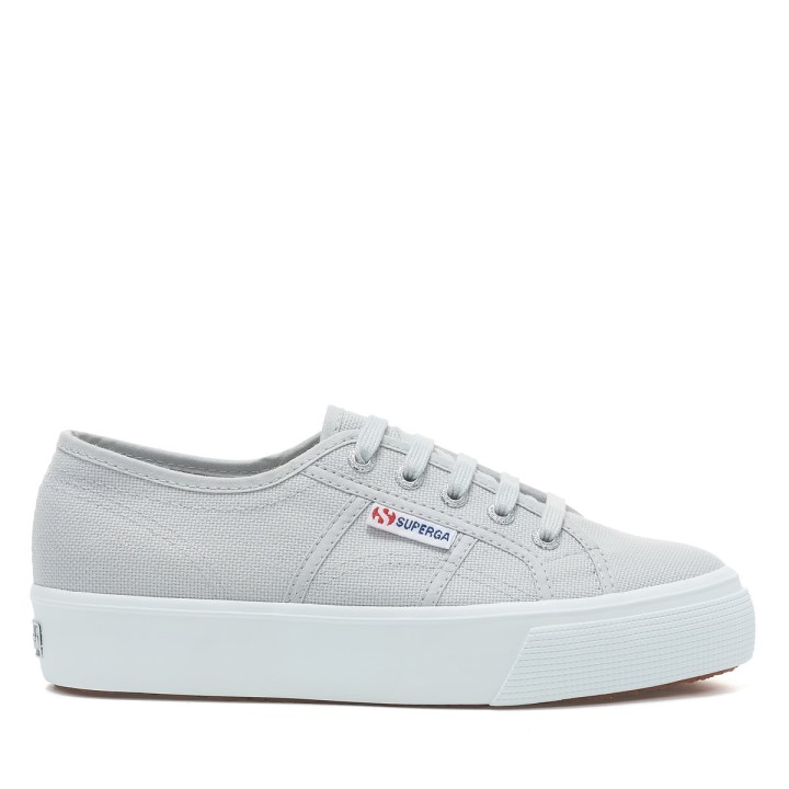 Superga 2730 Srednja Platforma Siva Pepeljasta