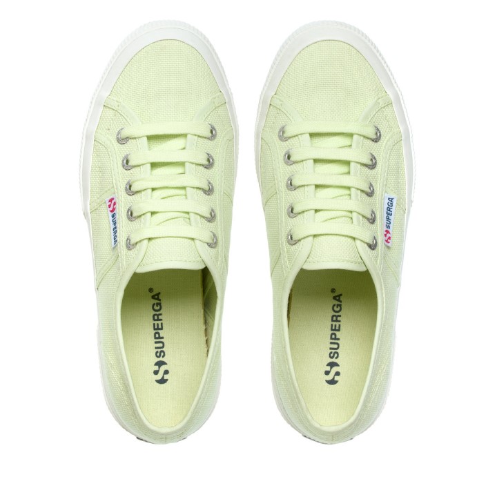 Superga 2750 Cotu Classic Zeleni Jaglac-f Avorio