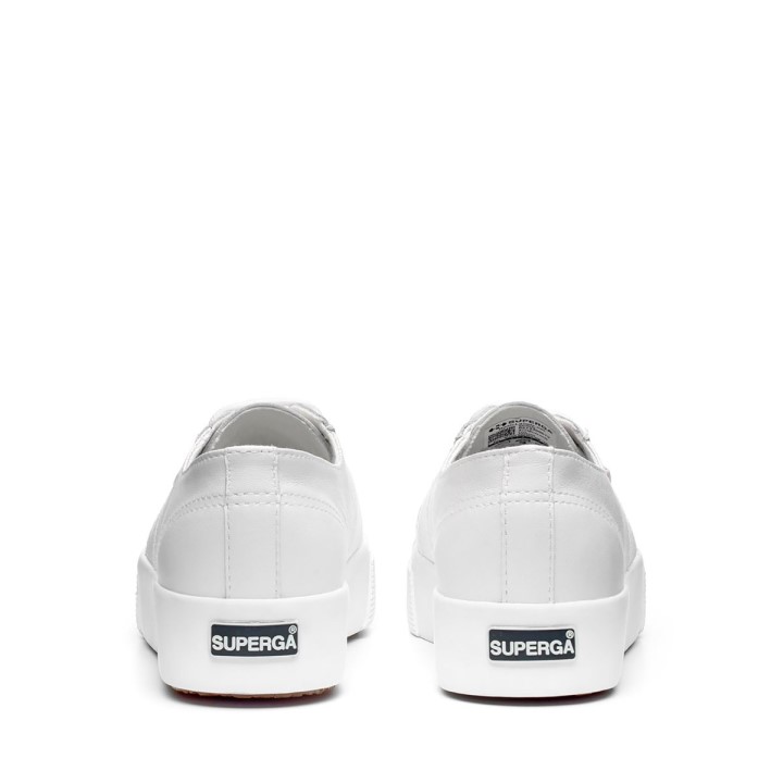 Superga 2730 Nappa Lea Optički Bijela
