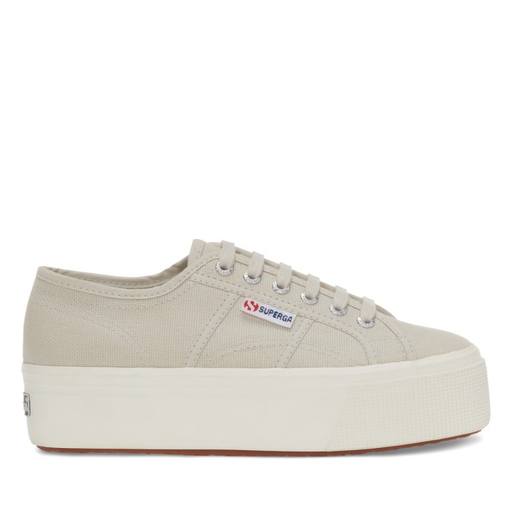 Superga 2790 Linija Gore Dolje Siva Pijesak-f Avorio