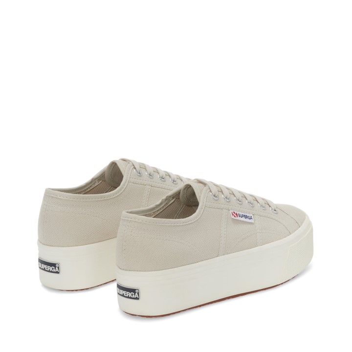 Superga 2790 Linija Gore Dolje Siva Pijesak-f Avorio