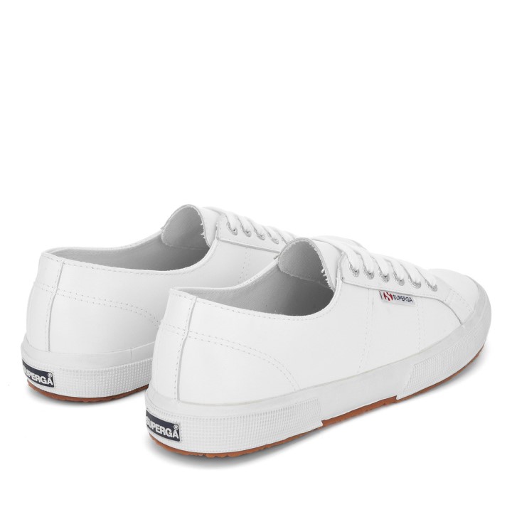 Superga 2750 Nappa Lea Bijela