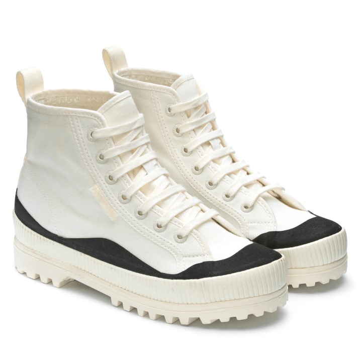 Superga 2469 Alpina Val Traka Bijela Avorio-crna