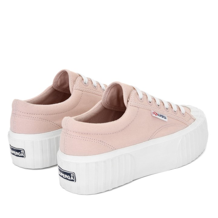Superga 2630 Cotu Pink Skin-white Avorio
