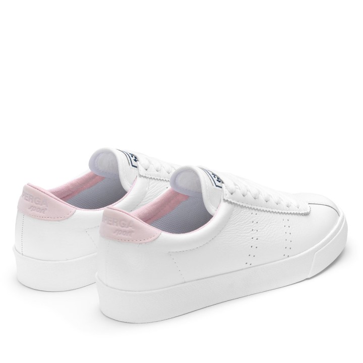 Superga 2843 Superga Sport Club S Bijelo-roza Lt