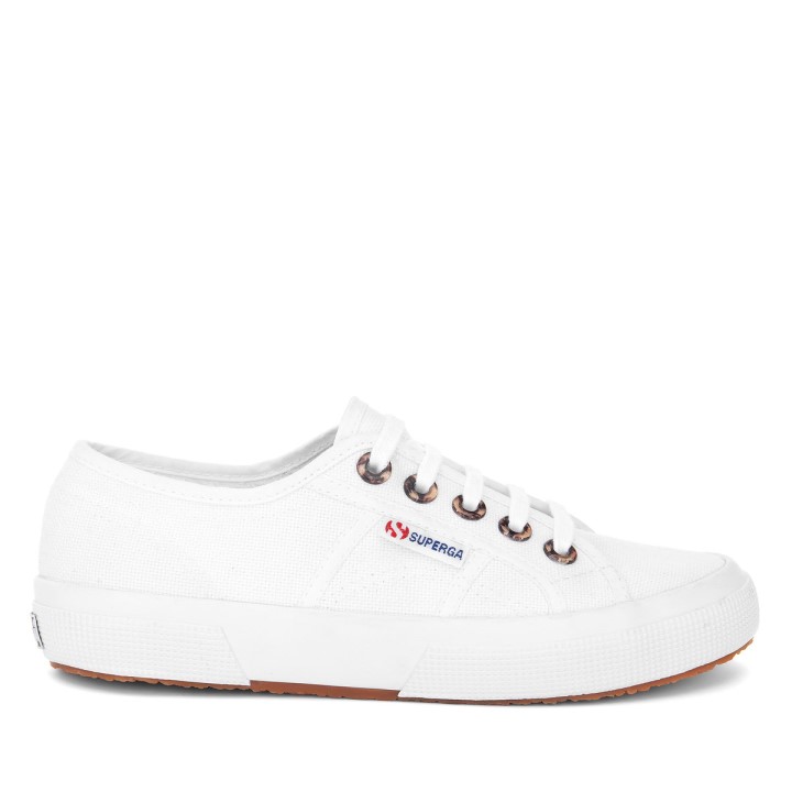 Superga 2750 Resin Ušice Bijelo-klasična Kornjačevina