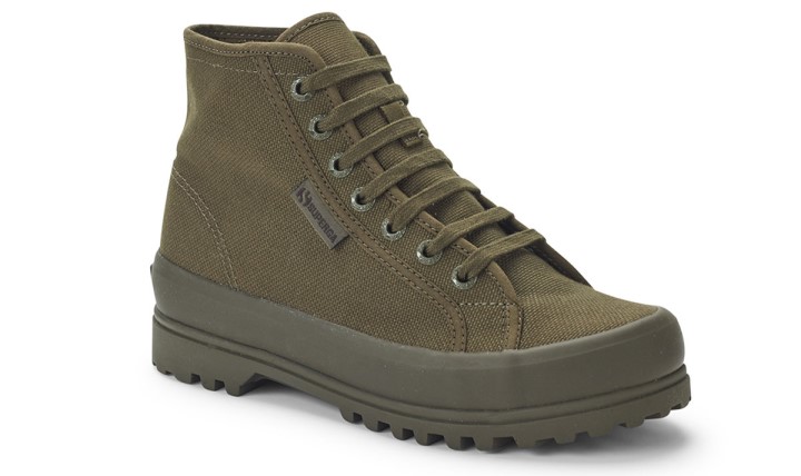 Superga 2341 Cotu Alpina Total Military Green