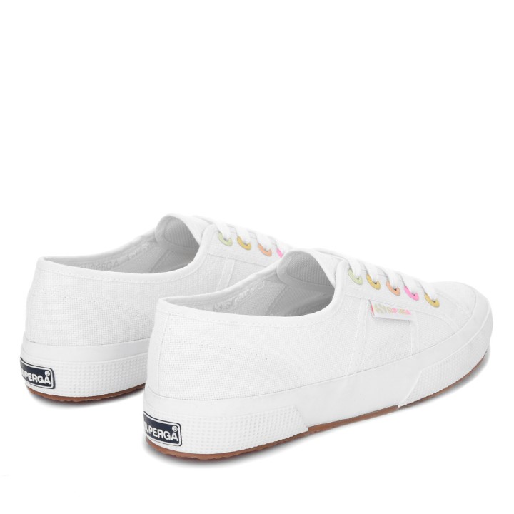 Superga 2750 Detalji Duge Bijelo-slatki Višebojni