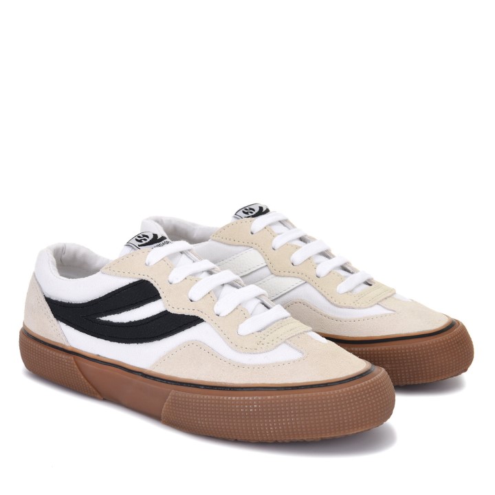 Superga 2941 Revolley Dvobojna Lasta Bijelo-crna-d