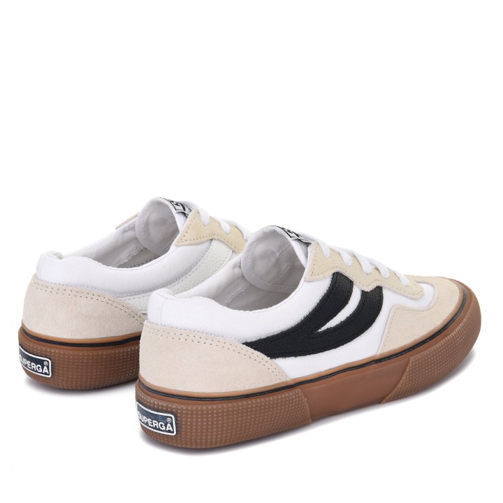Superga 2941 Revolley Dvobojna Lasta Bijelo-crna-d