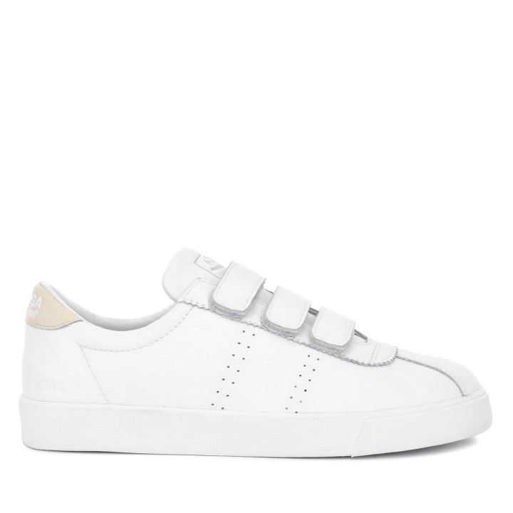 Superga 2870 Superga Sportski Klub Remen Bijelo-bež Gesso-bijeli Avorio