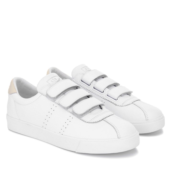 Superga 2870 Superga Sportski Klub Remen Bijelo-bež Gesso-bijeli Avorio