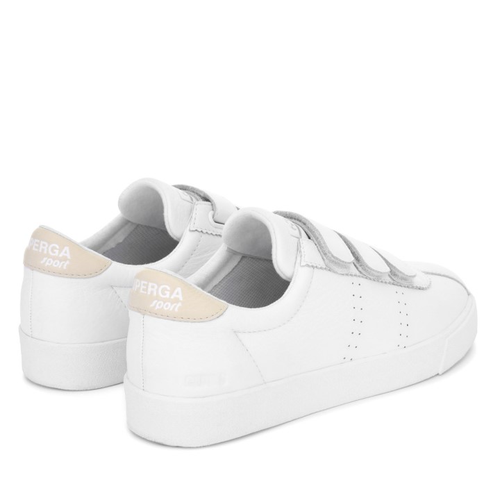 Superga 2870 Superga Sportski Klub Remen Bijelo-bež Gesso-bijeli Avorio