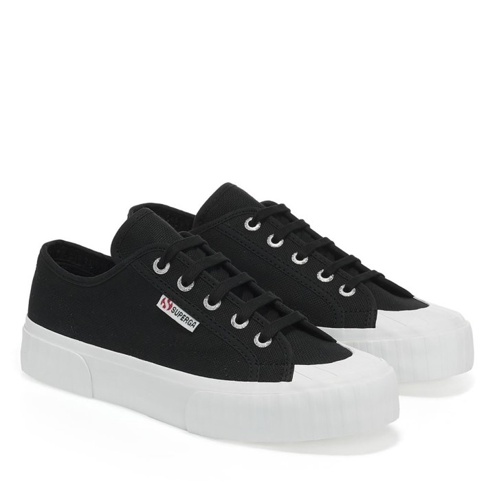 Superga 2630 Cotu Crno-bijela
