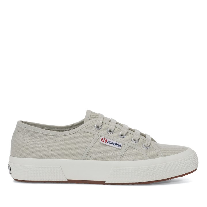Superga 2750 Cotu Classic Grey Sand-f Avorio