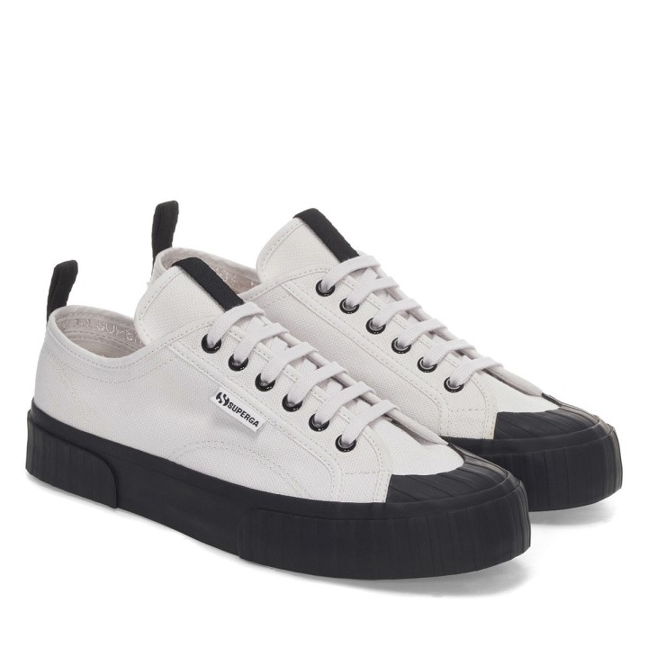 Superga 2630 Trakasta Traka Siva Lt-crna