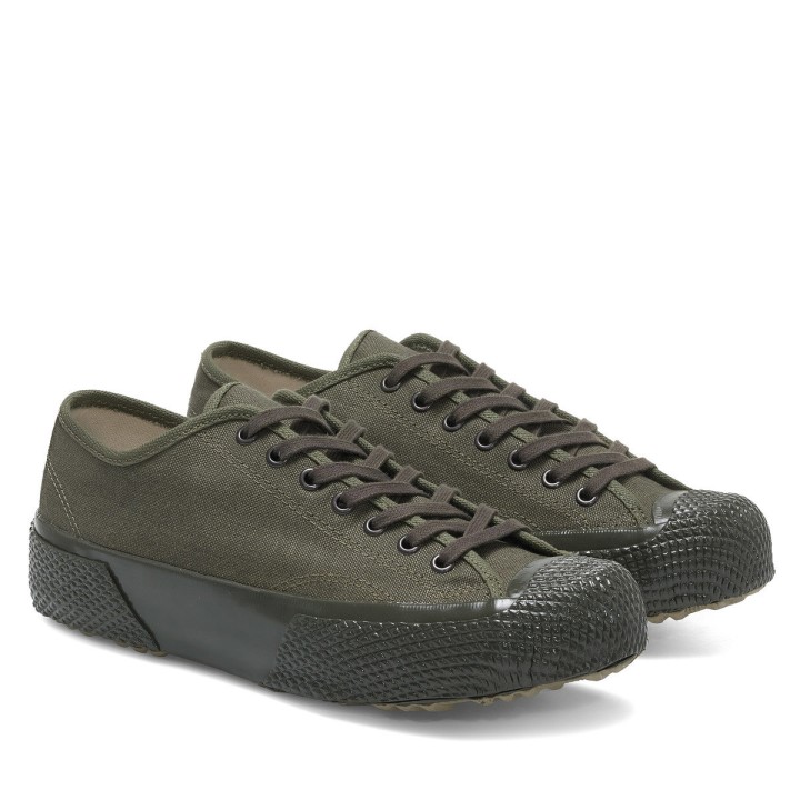 Superga 2434 Deadstock Francuski Pamuk Zelena - Zelena Dk
