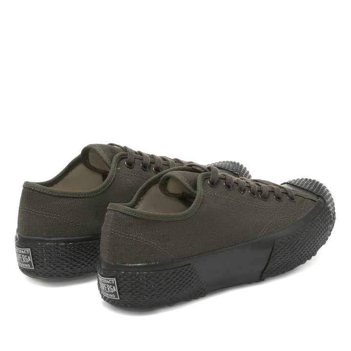 Superga 2434 Deadstock Francuski Pamuk Zelena - Zelena Dk