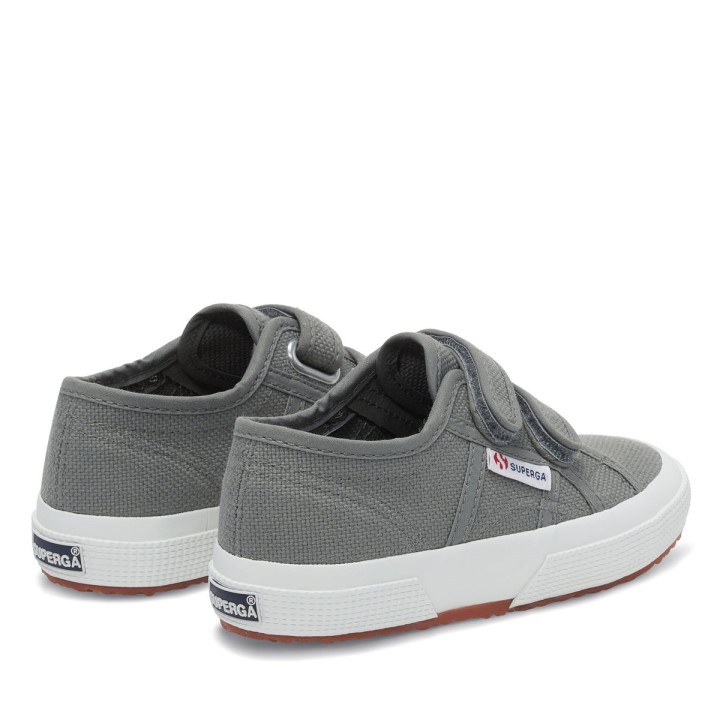Superga 2750 Jstrap Classic Kids Siva Kadulja