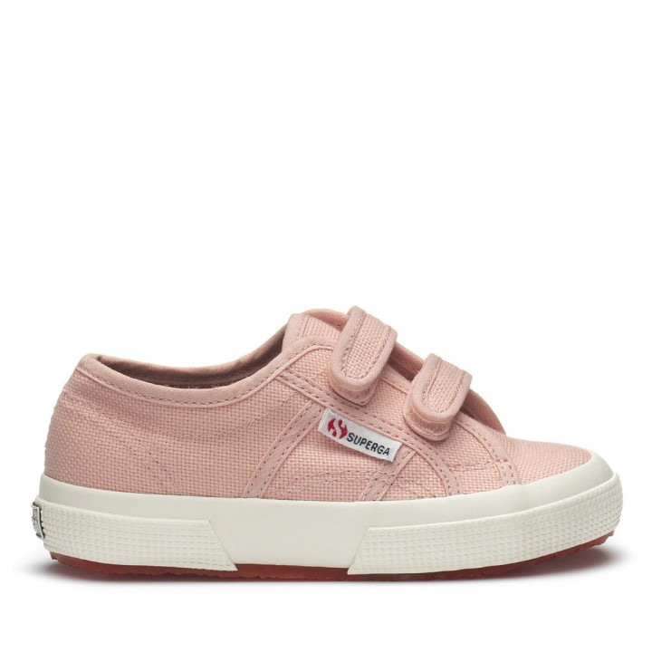 Superga 2750 Jstrap Classic Dječje Ružičasto Rumenilo - F Avorio