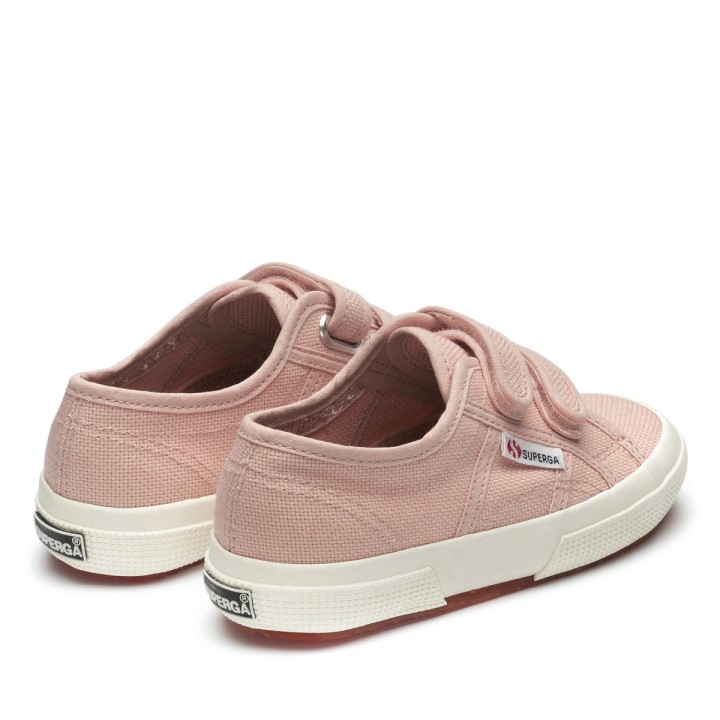 Superga 2750 Jstrap Classic Dječje Ružičasto Rumenilo - F Avorio