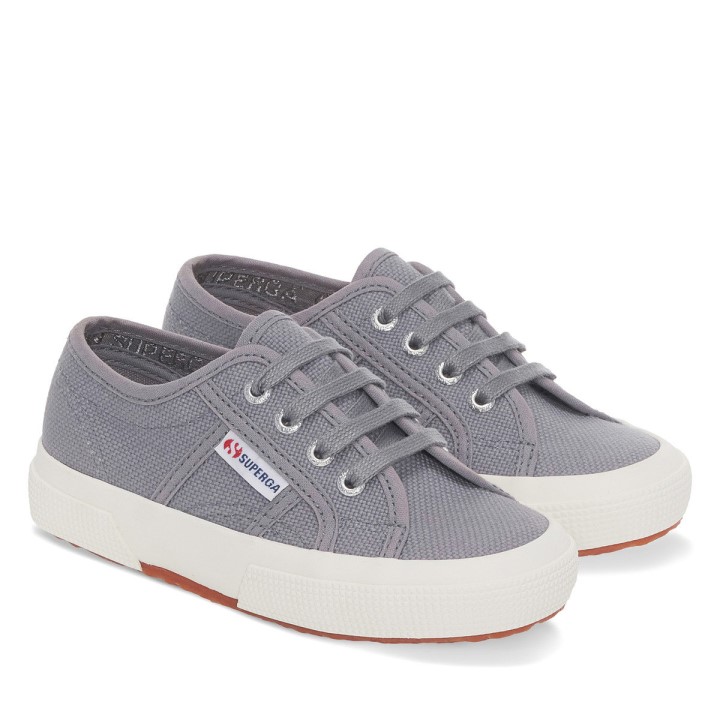 Superga 2750 Jcot Classic Kids Sivo Plavkasto-f Avorio